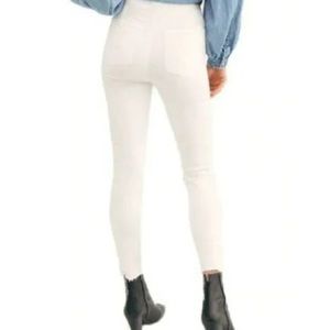 Free People White Skinny Jeans